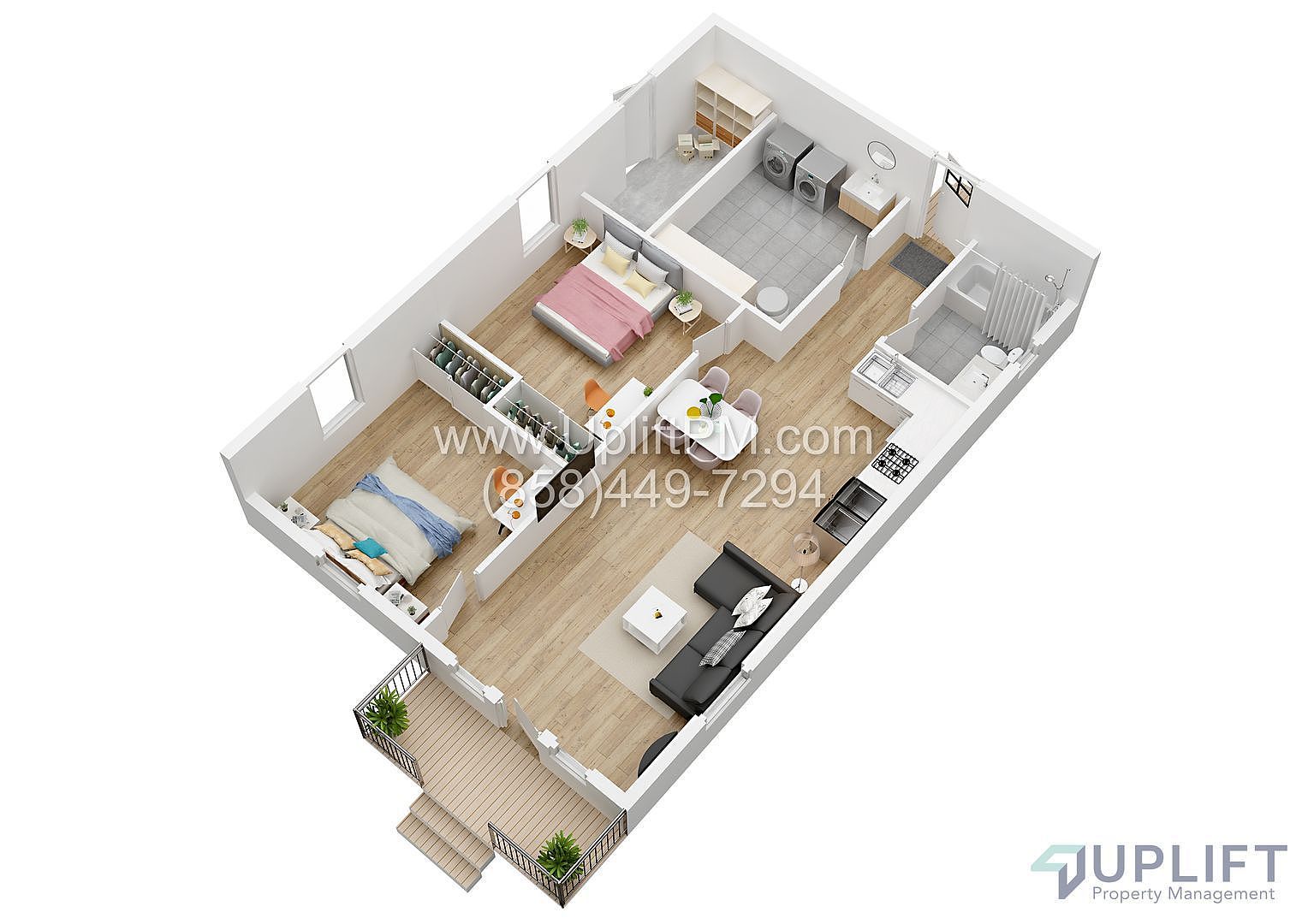 3637 36th Street interior